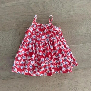 Vivie and Ash Floral Tank Top Red Size 4-5T